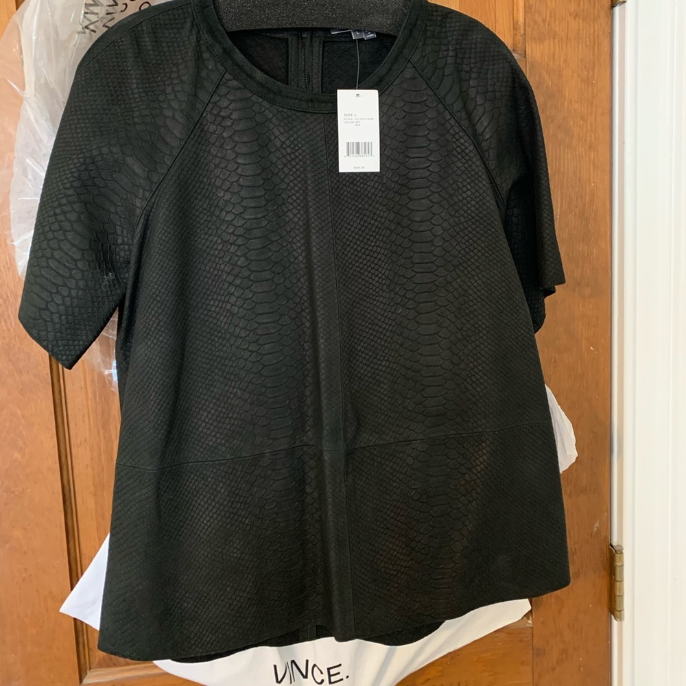 Vince leather top - Picture 6 of 6